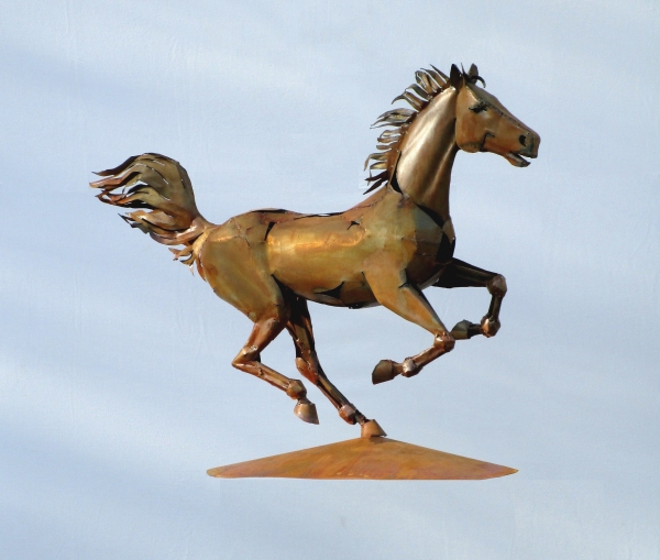 Mustang Skulptur
